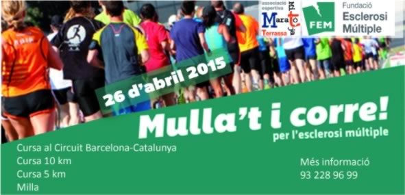 El Corre por la Esclerosis Múltiple se celebrará el 26 de abril