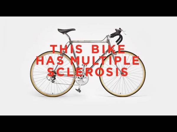 Esta bicicleta tiene esclerosis múltiple