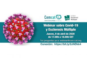 El Cemcat i la FEM organitzen una conferència online sobre COVID-19 i esclerosi múltiple