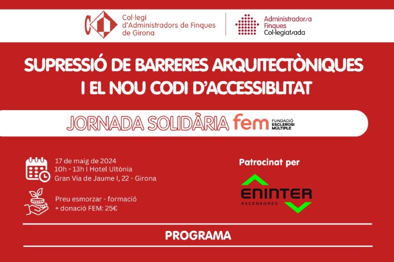 Supressió de barreres arquitectòniques a Girona